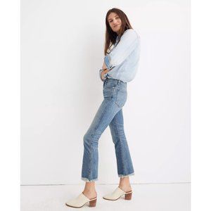 Madewell | Cali Demi-Boot Jeans in Comfort Stretch: Eco Edition, J8758 Sz. 32